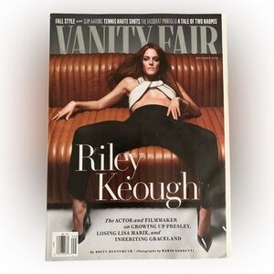 Vanity Fair Magazine with Riley Keough Cover September 2023 BRAND NEW